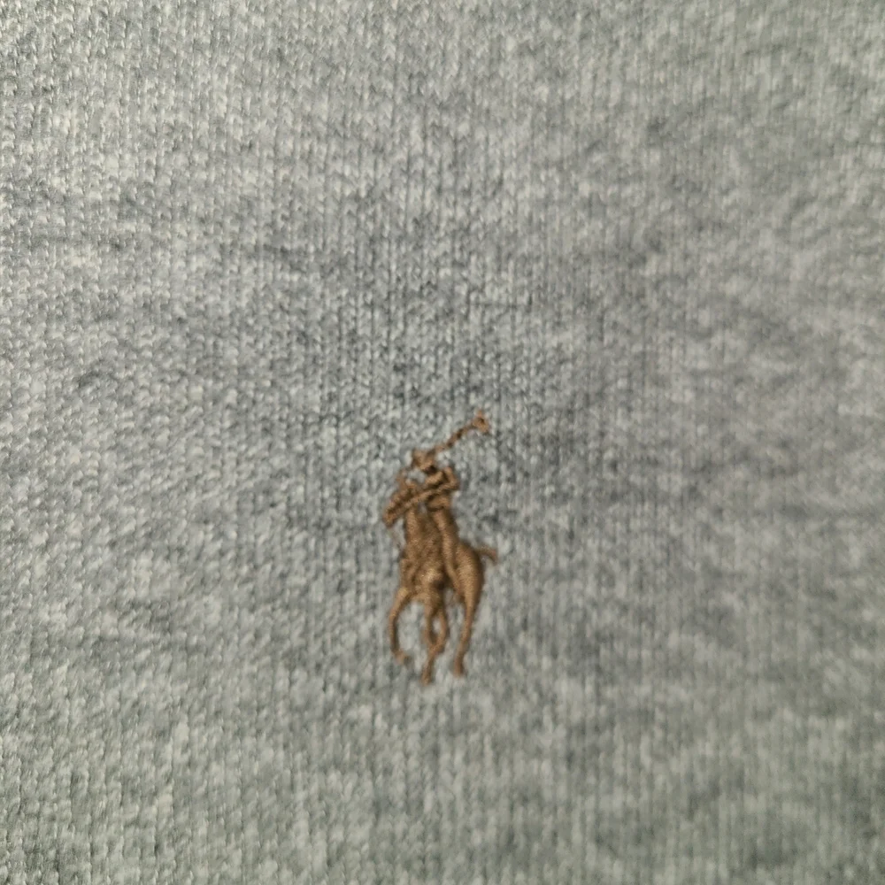 Polo by‎ Ralph Lauren Gray Quarter-Zip Sweater